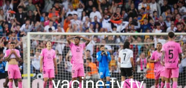 اسبانيول يتعادل 2-2 مع فالنسيا
